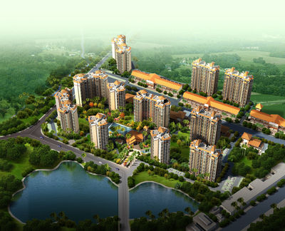 中央綠園 現代都市中的生態宜居家園